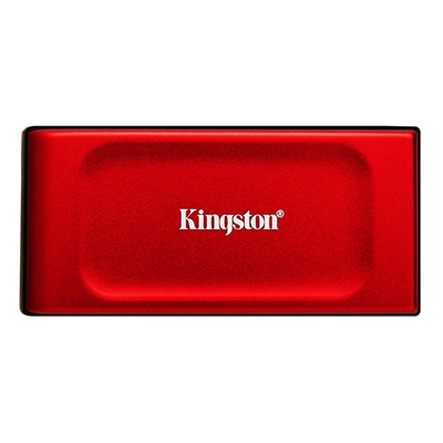 Kingston XS1000 Red (SXS1000R/2000G) 2TB Portable External SSD, Read 1050MB/s, Write 1000MB/s, USB 3.2 Gen 2, 5 Year Warranty - Image 2
