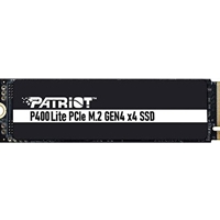 Patriot P400Lite 1TB PCIe Gen4 x4. M.2 2280 SSD, Read/write speeds up to 3,500MB/s, 2,700MB/s, 5 Year Warranty