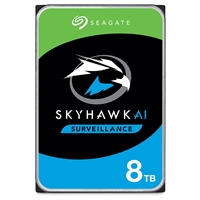 Seagate SkyHawk Surveillance AI 8TB 3.5" 7200RPM 256MB Cache SATA III Internal Hard Drive