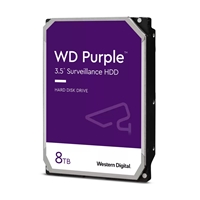 WD Purple WD85PURZ 8TB 3.5" 5400RPM 256MB Cache SATA III Surveillance Internal Hard Drive - Image 2