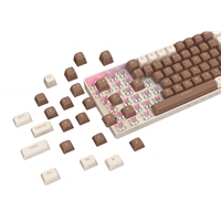 Royalaxe R108 Hot Swappable Mechanical Keyboard, Full Size, 110 Keys, 2.4GHz, Bluetooth 5.0 or Wired Connection, TTC Golden-Pink Switches, RGB, Windows and Mac Compatible