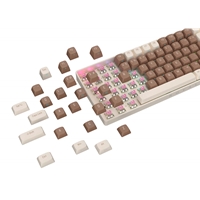 Royalaxe R87 Hot Swappable Mechanical Keyboard, 80% TKL Design, 89 Keys, 2.4GHz, Bluetooth 5.0 or Wired Connection, TTC Golden-Pink Switches, RGB, Windows and Mac Compatible