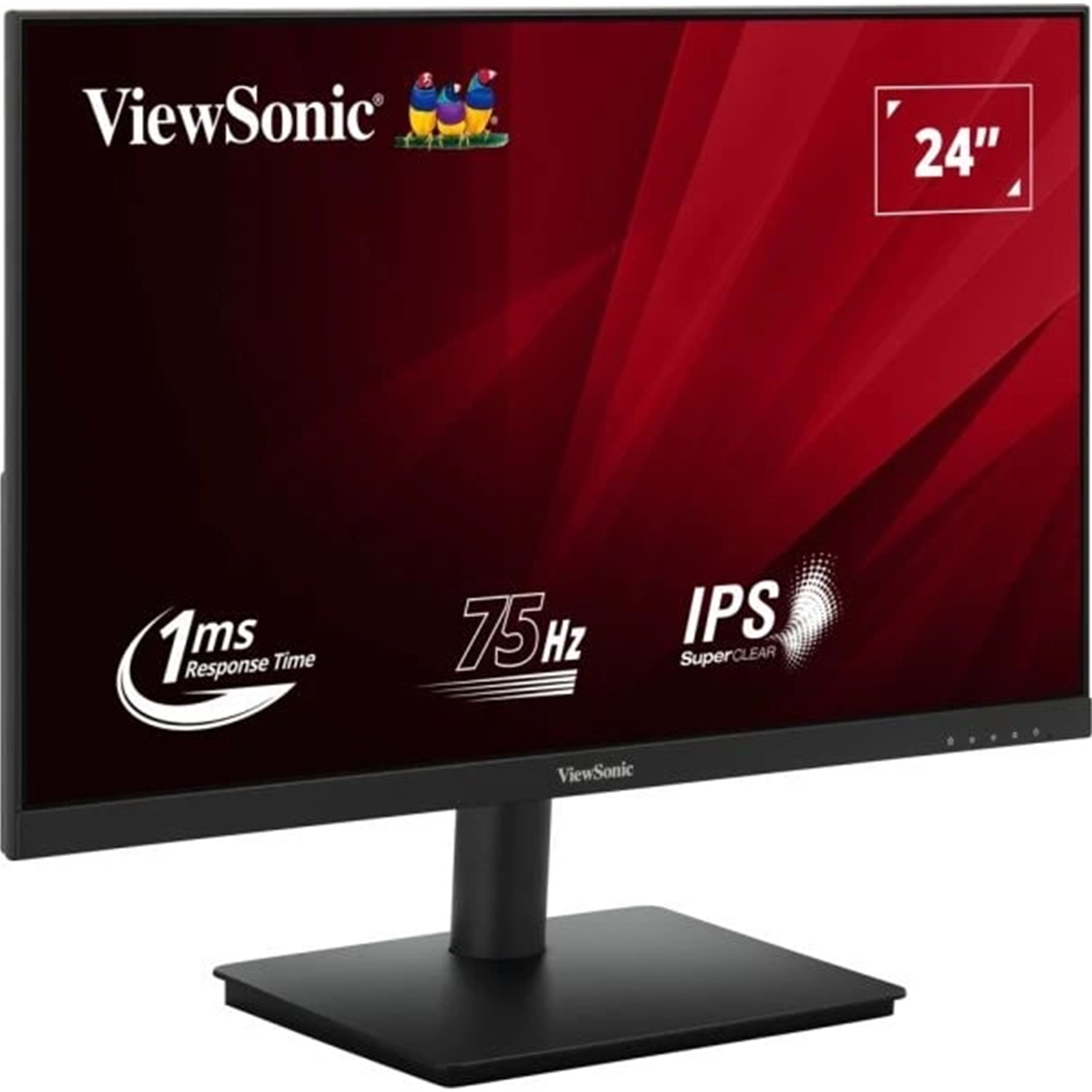 Viewsonic VA240-H-2 23.6 Inch IPS Monitor, Full HD, VGA, HDMI, 75Hz, 1ms, VESA, Tilt - Image 3