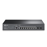 TP-Link JetStream TL-SG3210 8-Port Metal Gigabit L2+ Managed Switch with 2 SFP Slots