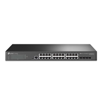 TP-Link JetStream TL-SG3428 24-Port Metal Gigabit L2+ Managed Switch with 4 SFP Slots