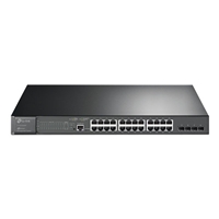 TP-Link JetStream TL-SG3428MP 28-Port Metal Gigabit L2+ Managed Switch with 24-Port PoE+ (384W)