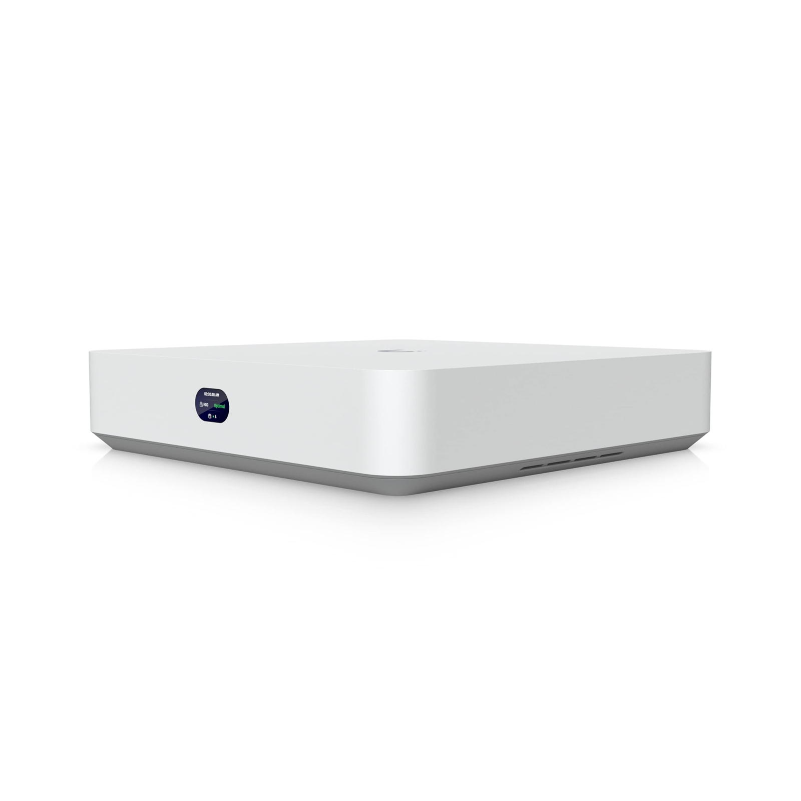 Ubiquiti UniFi Network Video Recorder Instant, Compact UniFi Protect NVR with 3.5" HDD support, featuring an integrated 6-port PoE switch, integrated HDMI View Port, and a capacity for (6) 4K cameras or (15) Full HD cameras - Image 3