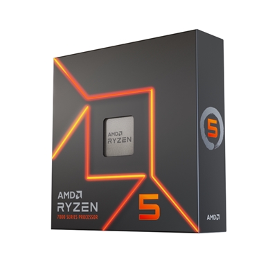 AMD Ryzen 5 7600X 4.7GHz 6 Core AM5 Processor, 12 Threads, 4.7GHz up to 5.3GHz Boost, 38MB Cache,105W, No Fan, Radeon Graphics - Image 2