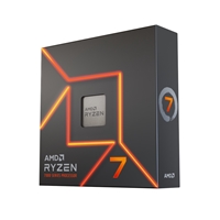 AMD Ryzen 7 7700X with Radeon Graphics, 8 Core Processor, 16 Threads, 4.5GHz up to 5.4GHz Boost, 40MB Cache, 105W, No Fan, Radeon Graphics