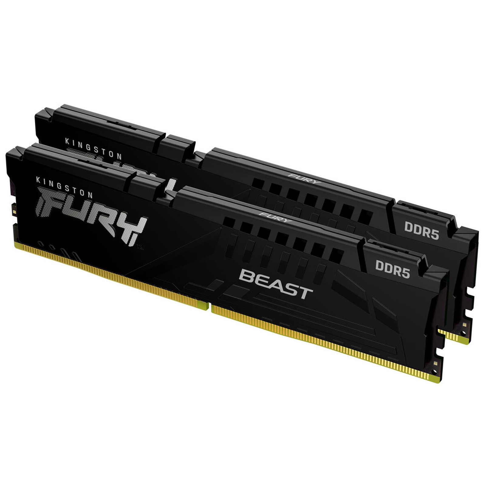 Kingston 32GB 6400MT/s DDR5 CL32 DIMM (Kit of 2) FURY Beast Black XMP - Image 3