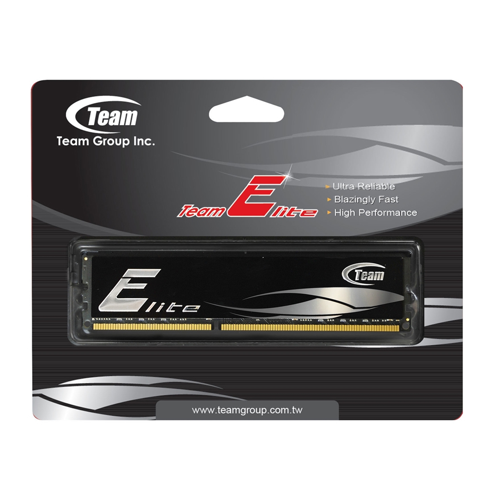 Team Elite 4GB Black Heatsink (1 x 4GB) DDR3 1333MHz DIMM System Memory - Image 3