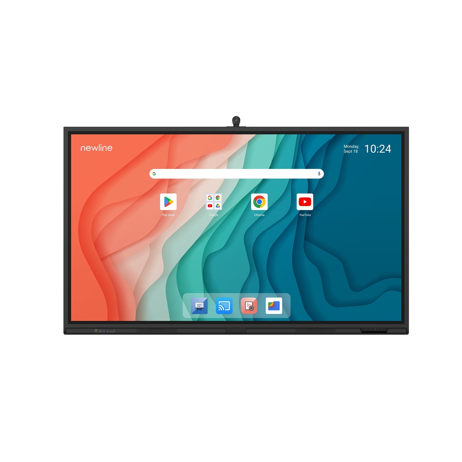 Newline TT-6523QCA+ ELARA PRO 65", IR TOUCH, ANDROID 13 EDLA, USB-C (100watt), BYOM, CAST+, DM+, CAM, MIC, SUB (20W), NFC - Image 3
