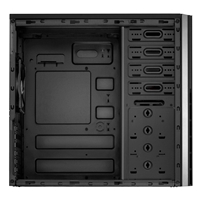 ANTEC VSK-4000B-U3/U2 Case, Home & Business, Black, Mid Tower, 1 x USB 3.0 / 1 x USB 2.0, ATX, Micro ATX, Mini-ITX - Image 6