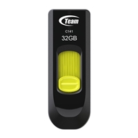 Team C141 32GB USB 2.0 Yellow USB Flash Drive - Image 4