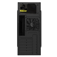 CiT Jet Stream Mid Tower 1 x USB 3.0 / 1 x USB 2.0 Black & Silver Case with 500W PSU - Image 7