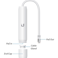 Ubiquiti INS-3AF-O-G Instant 802.3af Outdoor Gigabit PoE Converter - Image 7