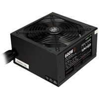 GAMEMAX RPG Rampage 600W PSU, 140mm Ultra Silent Fan, 80 PLUS Bronze, Non Modular, Flat Black Cables, Japanese TK Main Capacitor Fitted - Image 5