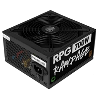GAMEMAX RPG Rampage 700W PSU, 140mm Ultra Silent Fan, 80 PLUS Bronze, Non Modular, Flat Black Cables, Japanese TK Main Capacitor Fitted - Image 6