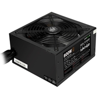 GAMEMAX RPG Rampage 800W PSU, 140mm Ultra Silent Fan, 80 PLUS Bronze, Non Modular, Flat Black Cables, Japanese TK Main Capacitor Fitted - Image 5