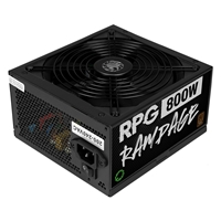 GAMEMAX RPG Rampage 800W PSU, 140mm Ultra Silent Fan, 80 PLUS Bronze, Non Modular, Flat Black Cables, Japanese TK Main Capacitor Fitted - Image 6