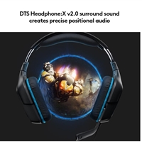 Logitech G432 Gaming Headset, 7.1 Virtual Surround Sound, Compatible with PC, Xbox, PS4, Switch or Mobile Device Via 3.5mm Connection or USB DAC, 50mm Audio Drivers, Enlarged 6mm Mic with Mute Feature - Image 7