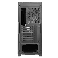 ANTEC DF800 FLUX Case, Gaming, Black, Mid Tower, 2 x USB 3.0, Tempered Glass Side Window Panel, Geometrical Mesh Design & Mirror Surface Front Panel, Addressable RGB LED Fans, Patented F-LUX Platform Cooling Solution, ATX, Micro ATX, Mini-ITX - Image 7