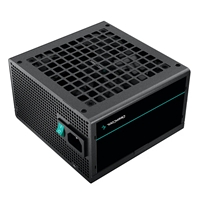 DeepCool PF600 600W PSU, 120mm Silent Hydraulic Bearing Fan, 80 PLUS White, Non Modular, UK Plug, Flat Black Cables, Efficient & Affordable - Image 6