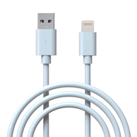 Prevo USB-LIGHTNING-2M Lightning Cable, USB 2.0 A (M) to Apple Lightning (M), 2m, White, MFI Certified, Fast Charging up to 2.1A, Data Sync Rate up to 480Mbps, Superior Design & Performance, Retail Box Packaging - Image 6