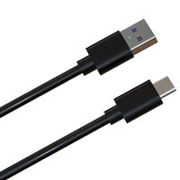 Prevo USBA-USBC-2M Data Cable, USB 2.0 Type-A (M) to USB 2.0 Type-C (M), 2m, Black, Fast Charging up to 2.1A / 5V, Nickel Plated Connectors, Superior Design & Performance, Retail Box Packaging - Image 4