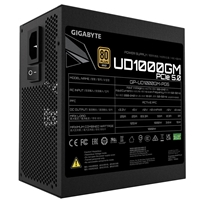 GIGABYTE UD1000GM PG5 1000W PSU, 120mm Smart Hydraulic Bearing Fan, 80 PLUS Gold, Fully Modular, UK Plug, High-Quality Japanese Capacitors, Support for PCIe Gen 5.0 Graphics Cards with High Quality Native 16-pin Cable - Image 8