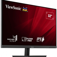 Viewsonic VA3209-MH 32 Inch IPS Frameless Monitor, 75Hz, 4ms, VGA, HDMI, HD, Full HD 1080p, Built-In Speakers, VESA - Image 5