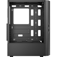 ANTEC AX20 Case, Black, Mid Tower, 1 x USB 3.0 / 2 x USB 2.0, Tempered Glass Side Window Panel, Slanted Bar & Mesh Design for Massive Airflow, 3 x RGB LED Fans Included, ATX, Micro ATX, Mini-ITX - Image 8
