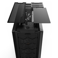 be quiet! Silent Base 802 Case, Black, Mid Tower, 2 x USB 3.2 Gen 1 Type-A / 1 x USB 3.2 Gen 2 Type-C, 10mm Front & Side Sound-Dampening Mats, 3 x Pure Wings 2 140mm Black PWM Fans Included, Interchangeable Top & Front Panels - Image 6