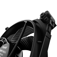 be quiet! Silent Wings 4 PWM Black Fan, 140mm, 1100RPM, 4-Pin PWM Fan Connector, Black Frame, Black Blades, Optimized Fan Blades for High End Performance, 2 Mounting Options - Image 5