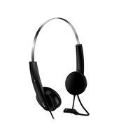 Genius HS-220U Ultra Lightweight Headset with Mic, USB Connection, Plug and Play, Adjustable Headband and microphone with In-line Volume Control, Black - Image 5