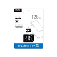 Team 128GB Micro SDXC UHS-1 Class 10 Flash Card with Adapter - Image 4