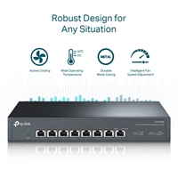 TP-Link TL-SX1008 8-Port Metal 10G Desktop/Rackmount Switch - Image 8