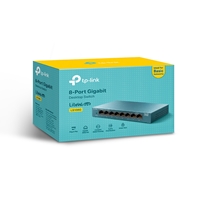 TP-Link LiteWave LS108G 8-Port 10/100/1000Mbps Metal Gigabit Desktop Network Switch - Image 5
