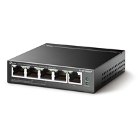 TP-Link TL-SF1005P 5-Port 10/100Mbps Metal Desktop PoE Switch with 4-Port PoE (58W) - Image 4