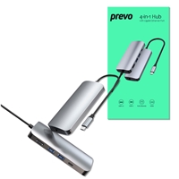 Prevo Business Travel Bundle with 100W Fast Charge 20000mAh Powerbank, 4-in-1 USB Hub with Gigabit Ethernet & 15.6-Inch Luxury-Lined Laptop Sleeve - Image 7