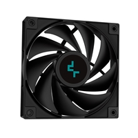 DeepCool LS520S Zero Dark All In One Liquid CPU Cooler, 240mm Radiator, 2 x 120mm Deepcool Fans, Intel/AMD - Image 5