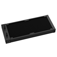 DeepCool LS520S Zero Dark All In One Liquid CPU Cooler, 240mm Radiator, 2 x 120mm Deepcool Fans, Intel/AMD - Image 6