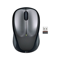 Logitech M235 Black and Grey Wireless Compact Design Optical Mouse - Image 4