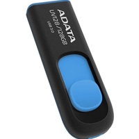 Adata UV128 128GB USB 3.2 Gen 1 Flash Drive, Capless Design, Black/Blue - Image 4