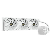 ANTEC Symphony 360 AiO Liquid CPU Cooler, Universal Socket, White, 360mm Radiator, PWM 1600RPM Cooling Fans, Addressable RGB LED Lighting with Chromatic ARGB Lighting Pump Head - Image 5