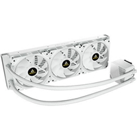 ANTEC Symphony 360 AiO Liquid CPU Cooler, Universal Socket, White, 360mm Radiator, PWM 1600RPM Cooling Fans, Addressable RGB LED Lighting with Chromatic ARGB Lighting Pump Head - Image 6
