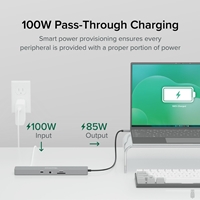 Plugable USBC-11IN1E 11 in 1 Portable USB-C Ethernet Docking Station - Image 6