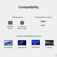 Plugable USBC-11IN1E 11 in 1 Portable USB-C Ethernet Docking Station - Image 7
