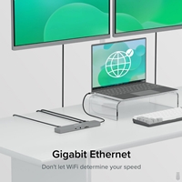 Plugable USBC-11IN1E 11 in 1 Portable USB-C Ethernet Docking Station - Image 8