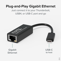 Plugable USBC-E1000 USB-C to Gigabit Ethernet Adapter - Image 4